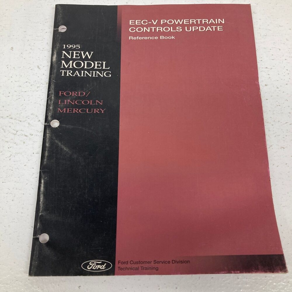 Ford Lincoln Mercury EEC-V Powertrain Controls Update 1995